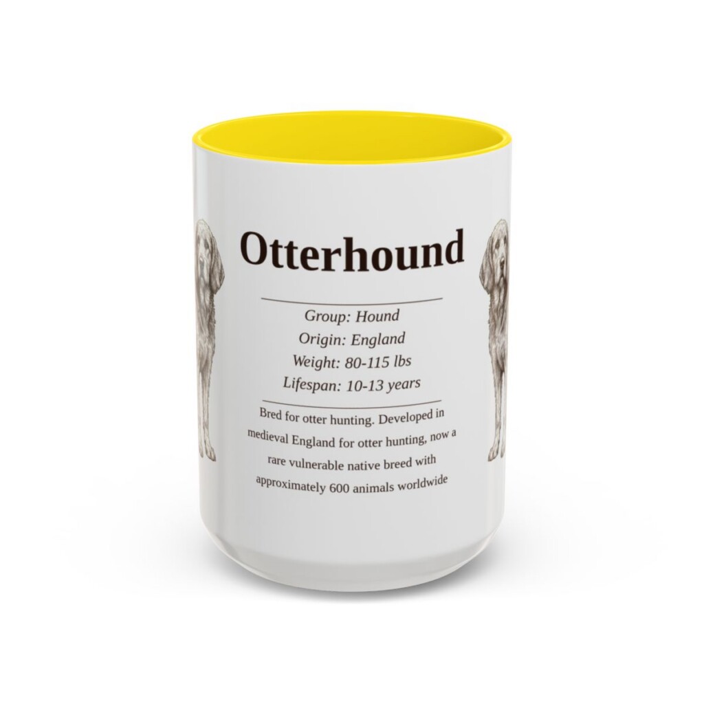 15oz-otterhound-mug-writeup-yellow 15oz Otterhound Mug, Yellow, front view
