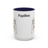 15oz Papillon Mug, Navy, front view