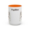 15oz Papillon Mug, Orange, front view