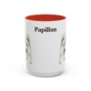 15oz Papillon Mug, Red, front view