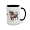 15oz-peke-a-poo-mug-black-right 15oz Peke-A-Poo Mug, Black, right side view