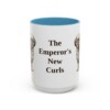 15oz Funny Peke-A-Poo Mug, Light Blue, front view
