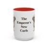 15oz Funny Peke-A-Poo Mug, Red, front view