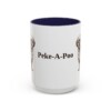 15oz-peke-a-poo-mug-navy 15oz Peke-A-Poo Mug, Navy, front view