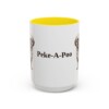 15oz-peke-a-poo-mug-yellow 15oz Peke-A-Poo Mug, Yellow, front view