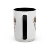 15oz Funny Pekingese Mug, Black, back view
