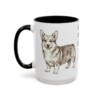15oz-pembroke-welsh-corgi-mug-humor-black-left 15oz Funny Pembroke Welsh Corgi Mug, Black, left side view