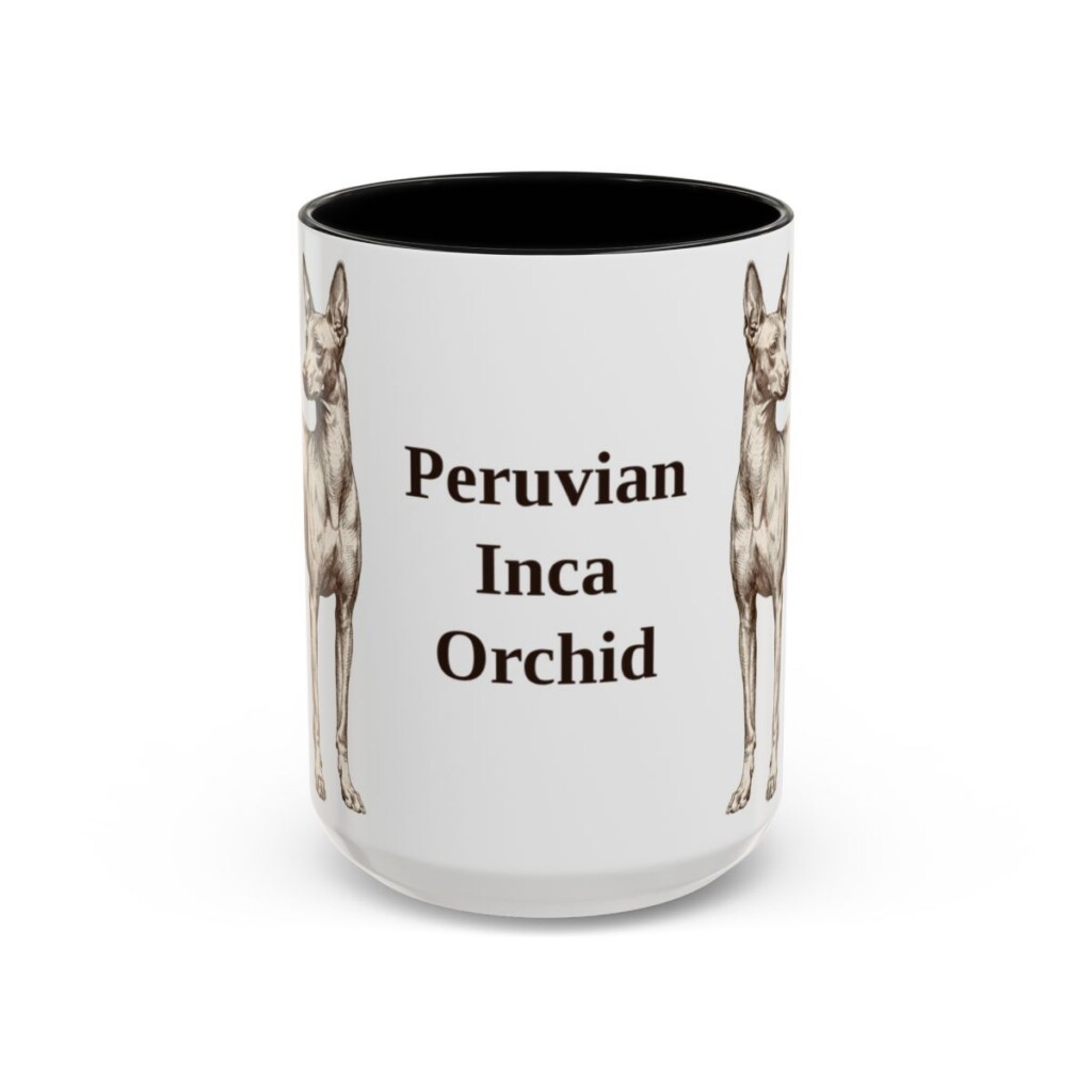 15oz-peruvian-inca-orchid-mug-black-front 15oz Peruvian Inca Orchid Mug, Black, front view