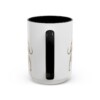 15oz Peruvian Inca Orchid Latin Mug, Black, back view