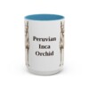 15oz-peruvian-inca-orchid-mug-light-blue 15oz Peruvian Inca Orchid Mug, Light Blue, front view