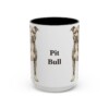 15oz-pit-bull-mug-black-front 15oz Pit Bull Mug, Black, front view