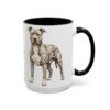 15oz-pit-bull-mug-humor-black-right 15oz Funny Pit Bull Mug, Black, right side view