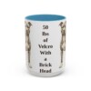 15oz-pit-bull-mug-humor-light-blue 15oz Funny Pit Bull Mug, Light Blue, front view