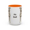 15oz-pit-bull-mug-orange 15oz Pit Bull Mug, Orange, front view