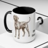 15oz Plott Hound Mug, Black, lifestyle photo