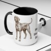 15oz-plott-hound-mug-dad-black-context-2 15oz Plott Hound Dog Dad Mug, Black, lifestyle photo