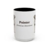 15oz-pointer-mug-latin-black-front 15oz Pointer Latin Mug, Black, front view