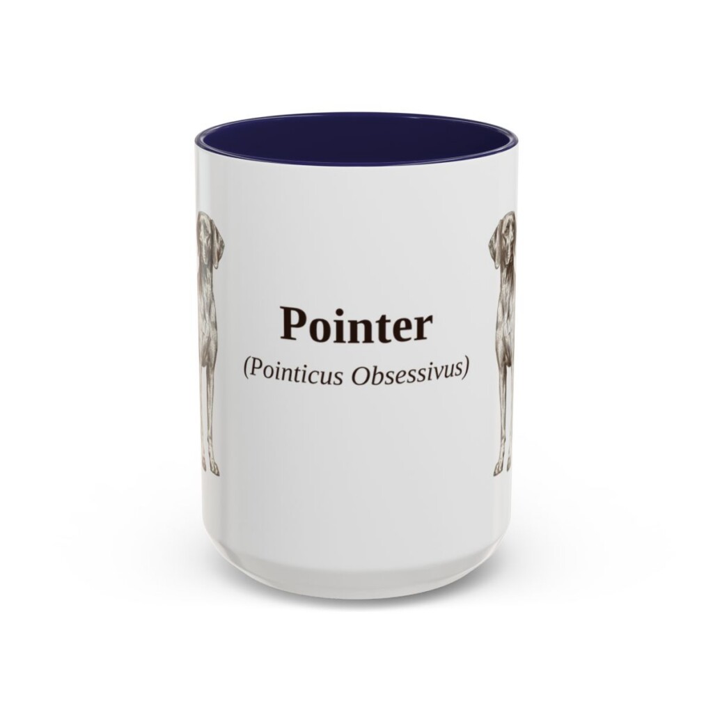 15oz-pointer-mug-latin-navy 15oz Pointer Latin Mug, Navy, front view