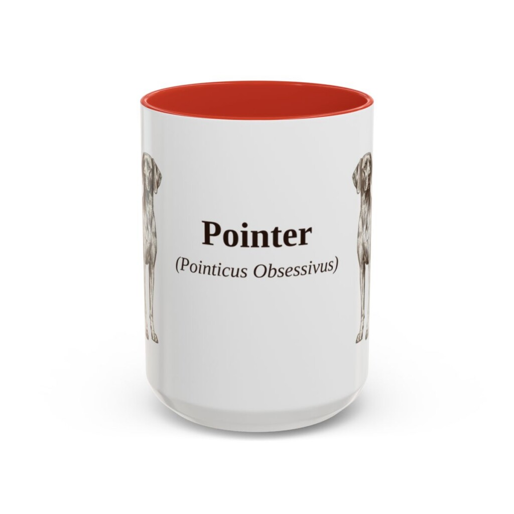15oz-pointer-mug-latin-red 15oz Pointer Latin Mug, Red, front view