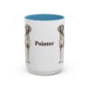 15oz Pointer Mug, Light Blue, front view