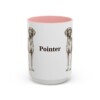 15oz Pointer Mug, Pink, front view