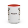 15oz Pointer Mug, Red, front view