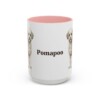 15oz Pomapoo Mug, Pink, front view