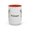 15oz Pomapoo Mug, Red, front view