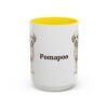15oz Pomapoo Mug, Yellow, front view