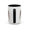 15oz Funny Pomchi Mug, Black, back view
