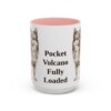 15oz Funny Pomchi Mug, Pink, front view