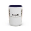 15oz-pomchi-mug-latin-navy 15oz Pomchi Latin Mug, Navy, front view
