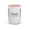 15oz-pomchi-mug-latin-pink 15oz Pomchi Latin Mug, Pink, front view