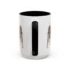 15oz Pomchi Mug, Black, back view