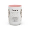 15oz Pomchi Mug, Pink, front view