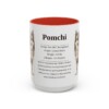 15oz Pomchi Mug, Red, front view