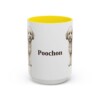 15oz Poochon Mug, Yellow, front view