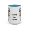 15oz-poodle-mug-humor-light-blue 15oz Funny Poodle Mug, Light Blue, front view