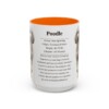 15oz-poodle-mug-writeup-orange 15oz Poodle Mug, Orange, front view