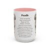 15oz-poodle-mug-writeup-pink 15oz Poodle Mug, Pink, front view