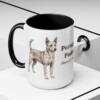15oz-portuguese-podengo-mug-latin-black-context-2 15oz Portuguese Podengo Latin Mug, Black, lifestyle photo