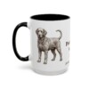 15oz-portuguese-water-dog-mug-latin-black-left 15oz Portuguese Water Dog Latin Mug, Black, left side view