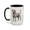 15oz-portuguese-water-dog-mug-writeup-black-left 15oz Portuguese Water Dog Mug, Black, left side view