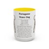 15oz-portuguese-water-dog-mug-writeup-yellow 15oz Portuguese Water Dog Mug, Yellow, front view