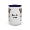15oz-puggle-mug-dad-navy 15oz Puggle Dog Dad Mug, Navy, front view