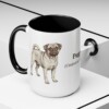 15oz-puggle-mug-latin-black-context-2 15oz Puggle Latin Mug, Black, lifestyle photo