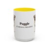 15oz-puggle-mug-latin-yellow 15oz Puggle Latin Mug, Yellow, front view