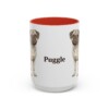 15oz Puggle Mug, Red, front view