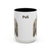 15oz Puli Mug, Black, front view