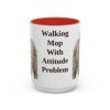 15oz Funny Puli Mug, Red, front view